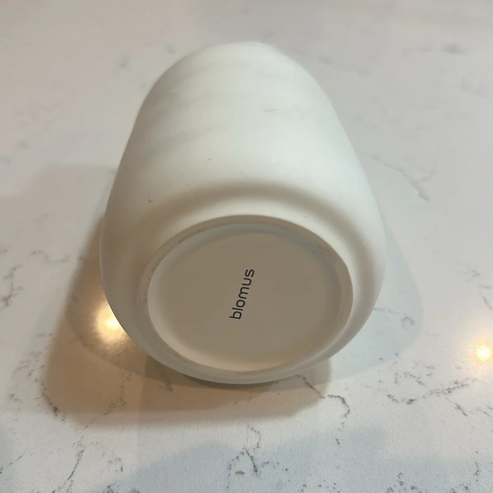 Crate & Barrel - Blomus -White Soap Dispenser